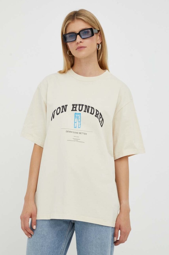 Won Hundred tricou din bumbac 2998.12071