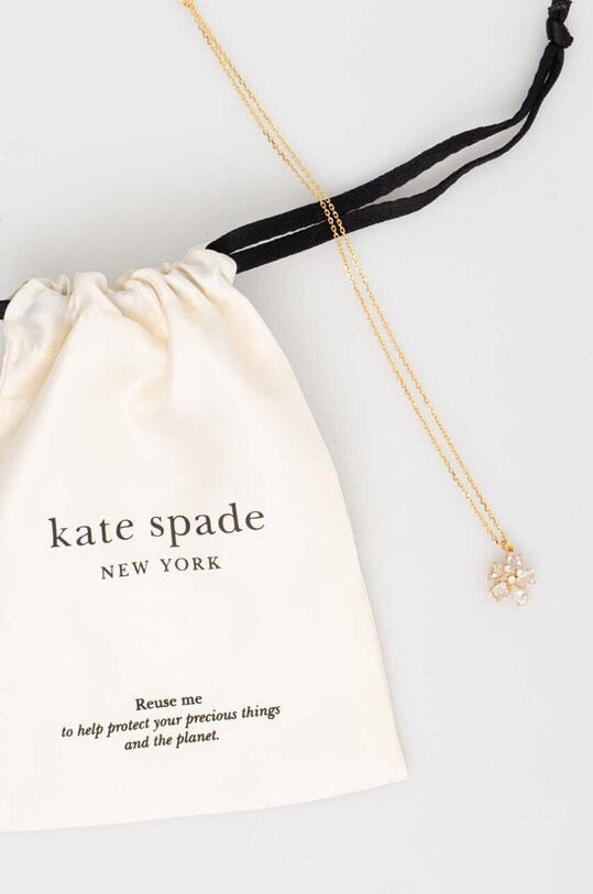 Akcesoria Kate Spade naszyjnik KH563 złoty