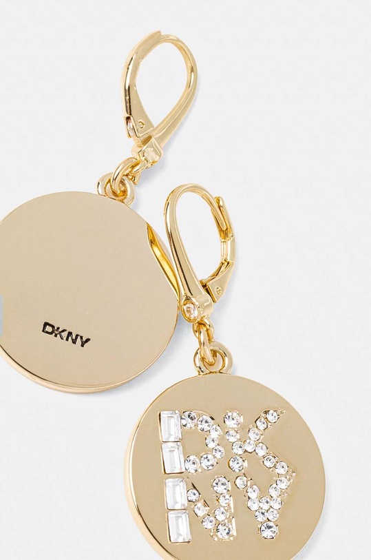 Accesorii Dkny cercei PE LOGO DISC DROP 04G00619 aur