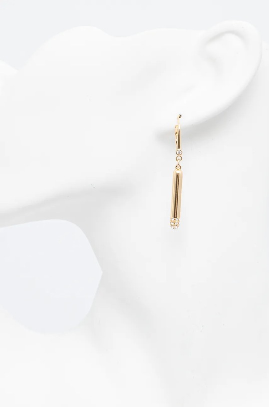 Kiegészítők Dkny fülbevaló PE PAVE BAR DROP 04G00623 arany