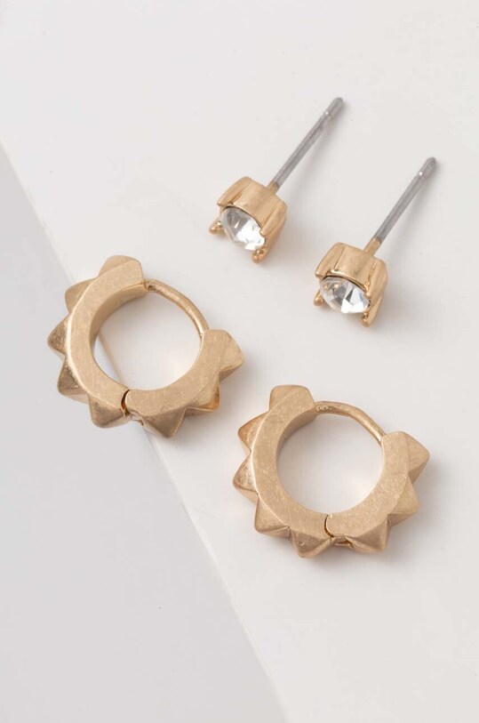 AllSaints cercei 2-pack 477381BRS711 aur AW24