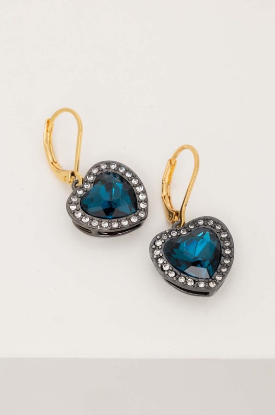 Kurt Geiger London kolczyki CRYSTAL HEART EARRING multicolor 2882880429