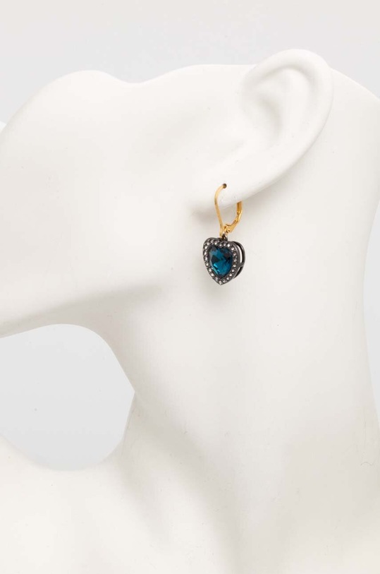 Kurt Geiger London kolczyki CRYSTAL HEART EARRING 2882880429 multicolor AW24