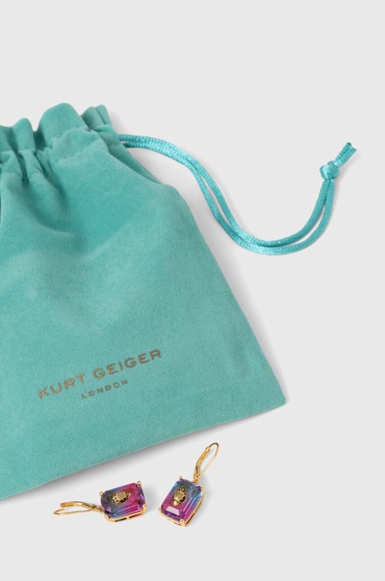 Kurt Geiger London fülbevaló CRYSTAL DROPLET EARRINGS arany 2878958429