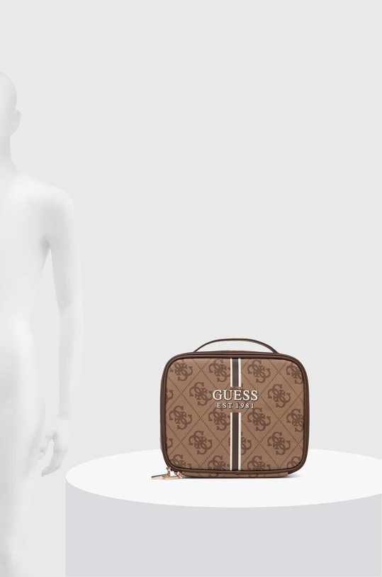 Guess kosmetyczka KALLISTO brązowy TWB760.40450