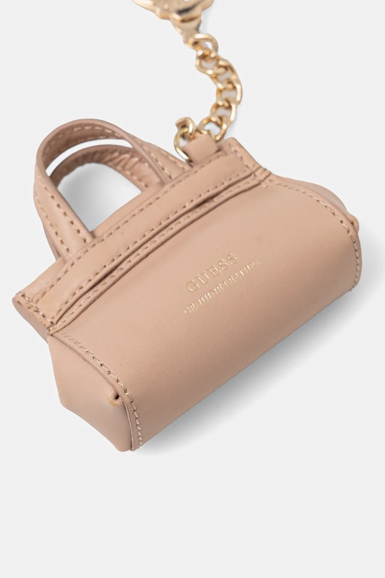 Kožená kľúčenka Guess RW1649.P4301 ružová AW24