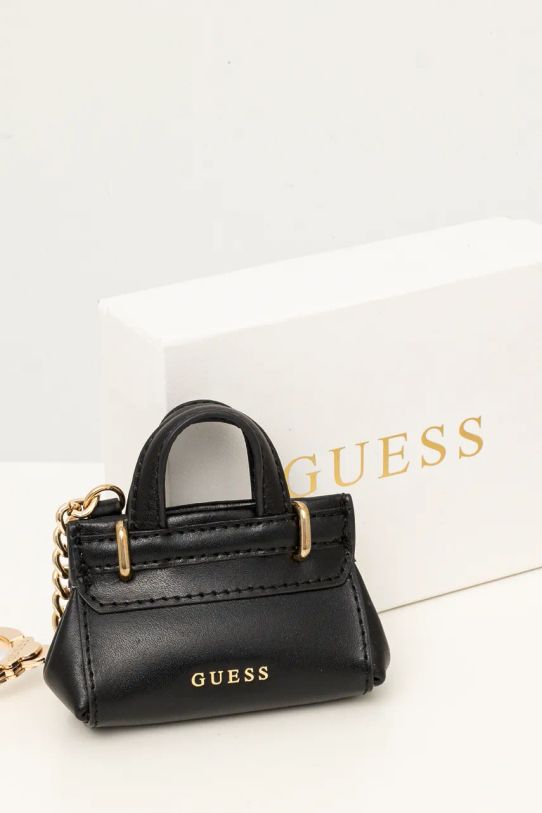 Аксессуары Кожаный брелок Guess RW1649.P4301 чёрный