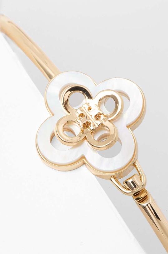 Tory Burch bratara Kira Clover 154278.700 galben AW24