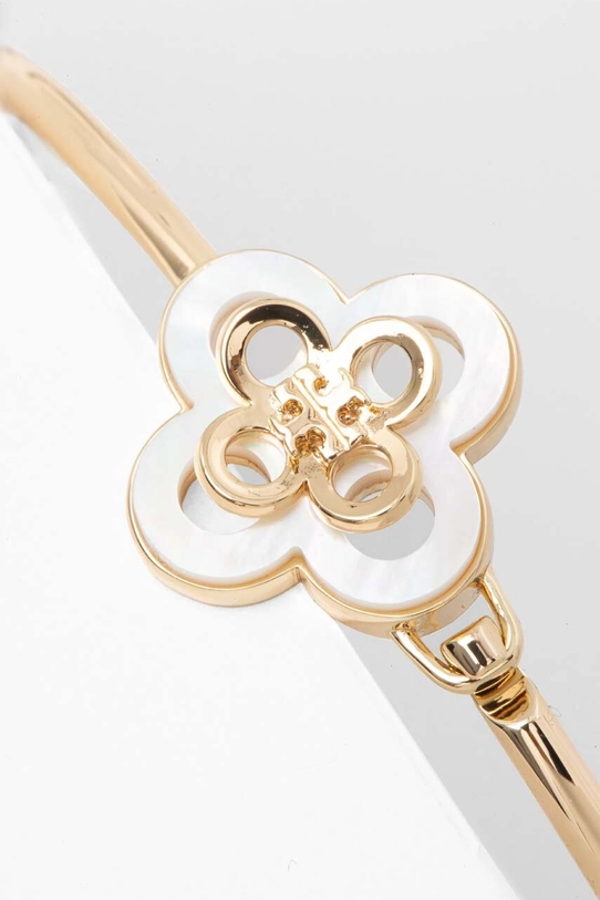 Tory Burch bransoletka Kira Clover 154278.700 żółty AW24