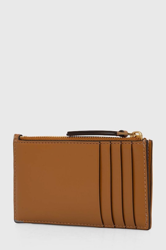 Doplňky Kožená peněženka Tory Burch Kira Diamond Quilt 158629.201 béžová