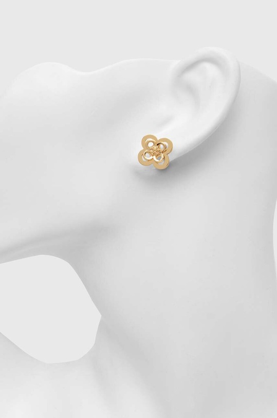Akcesoria Tory Burch kolczyki Kira Clover 153719.720 złoty