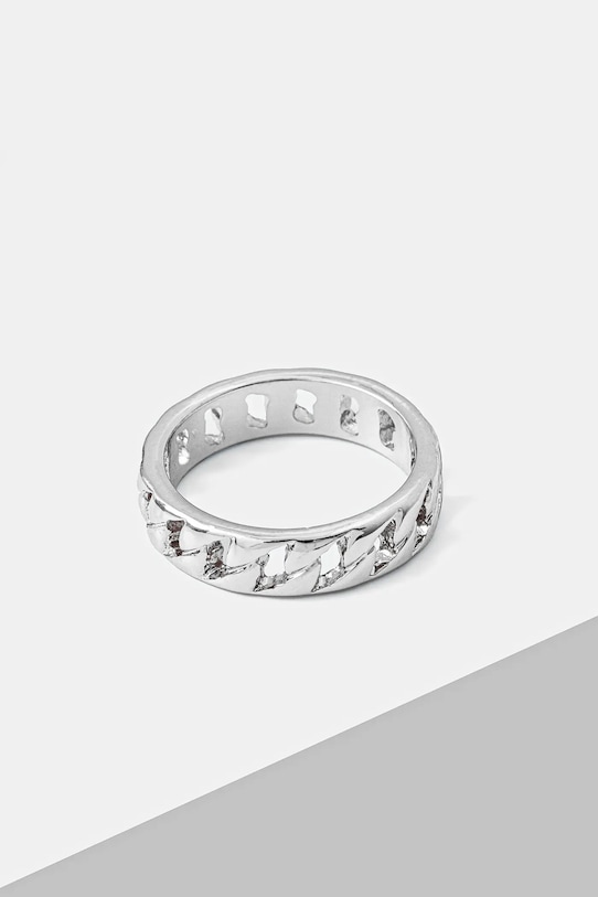 Prstýnek United Colors of Benetton 6M8FD8036 stříbrná AW24