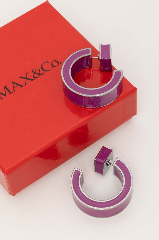 MAX&Co. kolczyki 2426756016200 fioletowy AW24