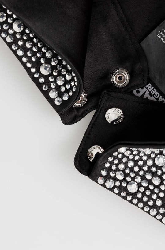 Akcesoria Karl Lagerfeld kołnierzyk ozdobny 235W3310 czarny