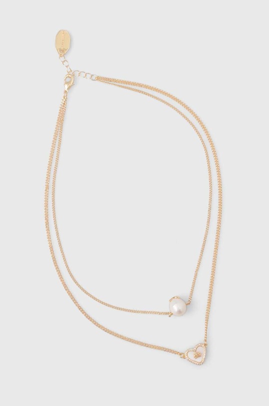Karl Lagerfeld naszyjnik kamień naturalny złoty 245W3935