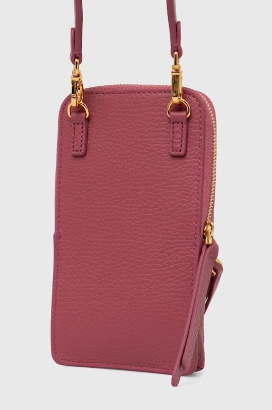 Аксессуары Кожаный чехол на телефон Coccinelle PIXIE E5.PM0.27.01.01.S розовый