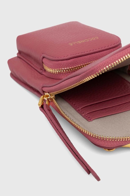 Кожаный чехол на телефон Coccinelle PIXIE E5.PM0.27.01.01.S розовый