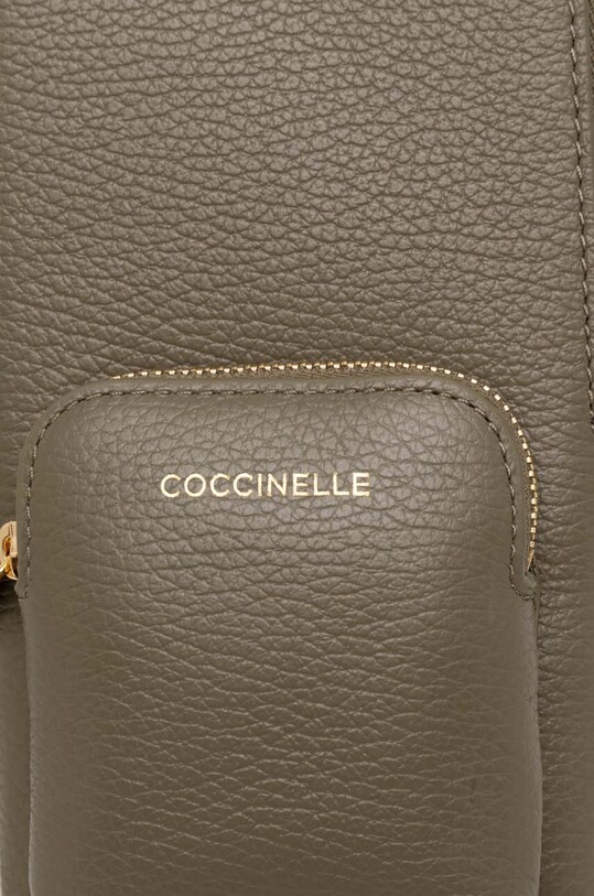 Шкіряний чохол на телефон Coccinelle PIXIE зелений E5.PM0.27.01.01.S