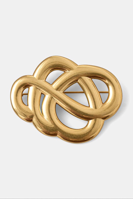 Brož By Malene Birger BROCHE zlatá Q70703015Z