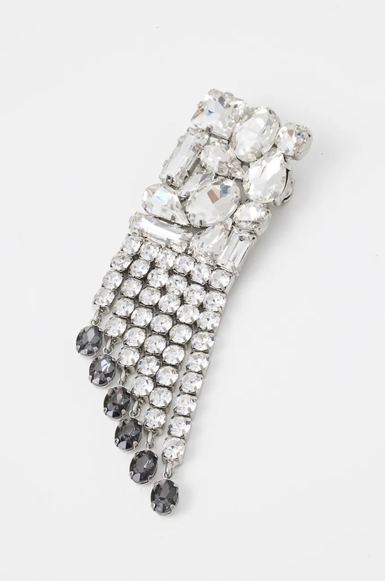 Weekend Max Mara brosa zirconiu cubic argintiu 2425756035600
