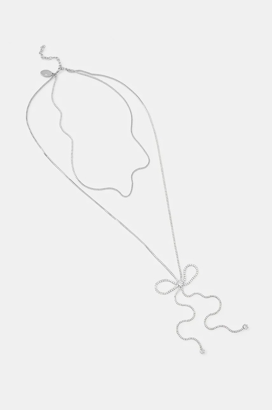 Weekend Max Mara colier zirconiu cubic argintiu 2425756045600