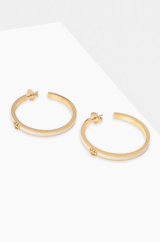 Tory Burch kolczyki Kira Enamel złoty 157204.700