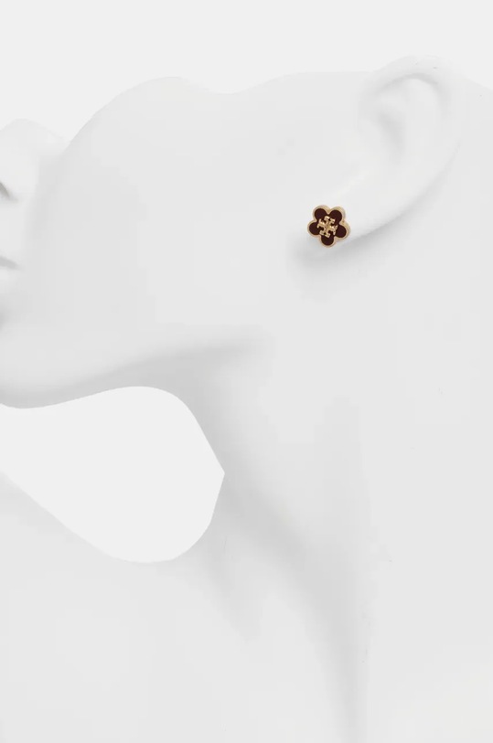 Doplňky Náušnice Tory Burch Kira Enamel 147151.703 zlatá