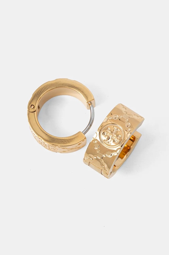 Náušnice Tory Burch T Monogram zlatá 159310.720