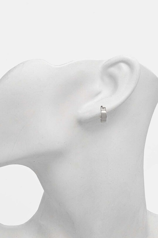 MM6 Maison Margiela cercei SM7VG0057.SV0310 argintiu SS25