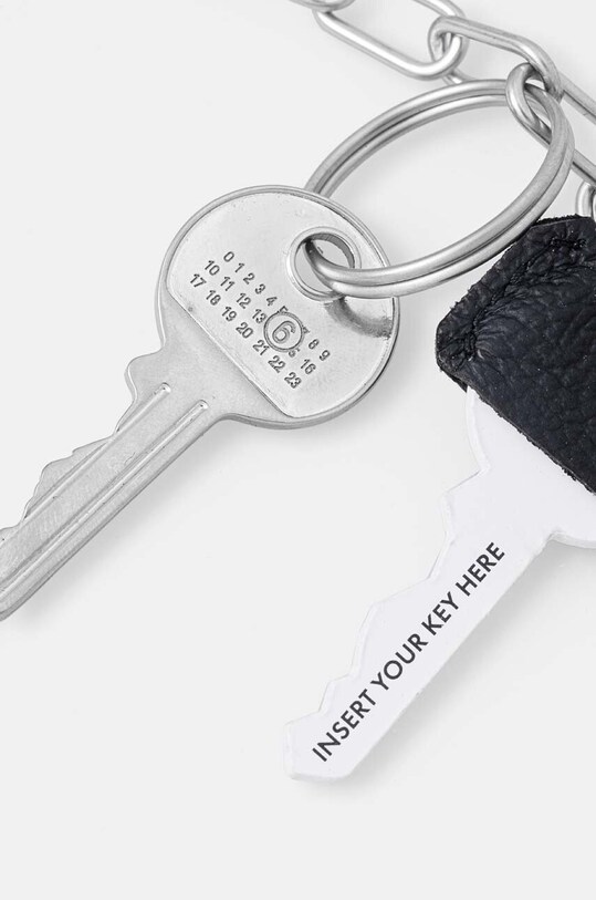 Akcesoria MM6 Maison Margiela naszyjnik SM7UU0061.P6615 srebrny