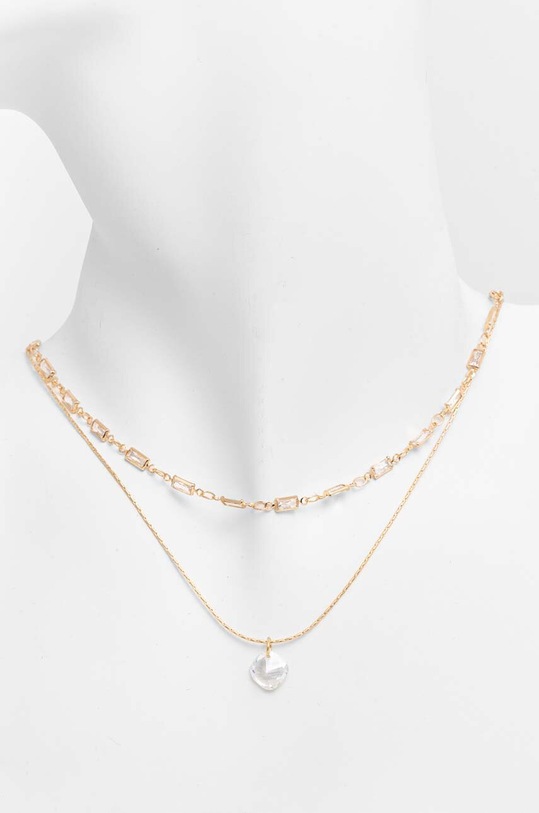 Akcesoria Aldo naszyjnik FLEIN 2-pack FLEIN.972 złoty