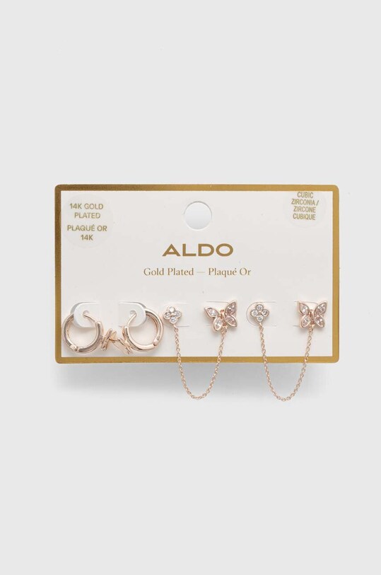 Pozlaćene naušnice Aldo DANISA 2-pack DANISA.653 zlatna AW24
