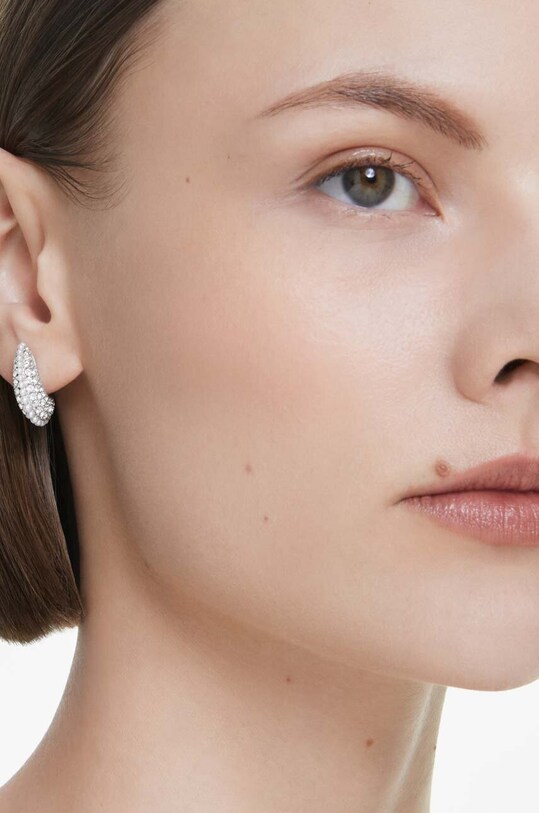 Swarovski cercei SUBLIMA 5692107 argintiu AW24