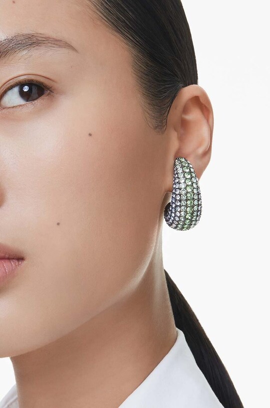 Accesorii Swarovski clip on SUBLIMA 5692111 verde