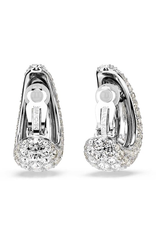 Swarovski clip per le orecchie SUBLIMA argento 5699564