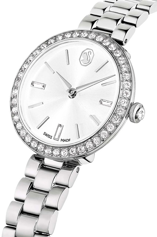 Doplňky Hodinky Swarovski CERTA 5672998 stříbrná