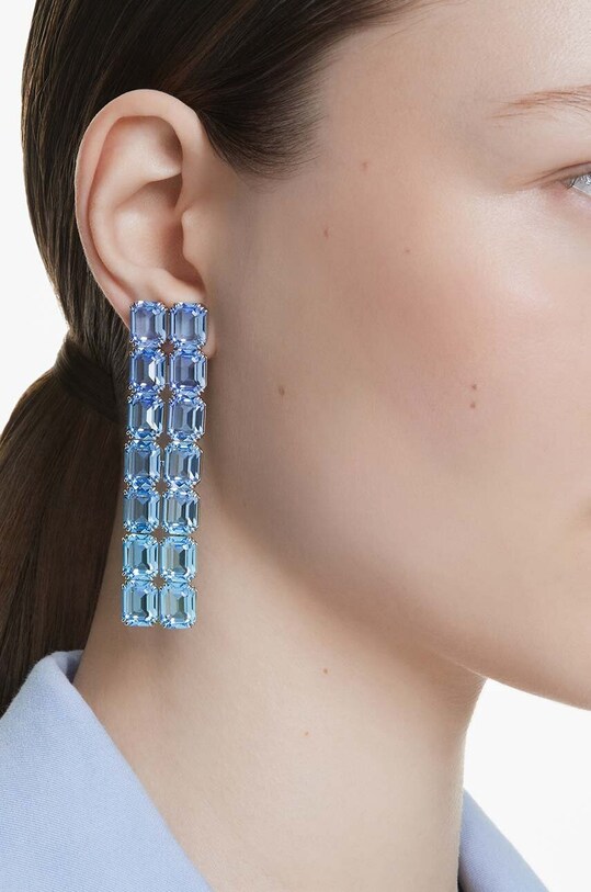 Swarovski clip on MILLENIA 5696517 albastru
