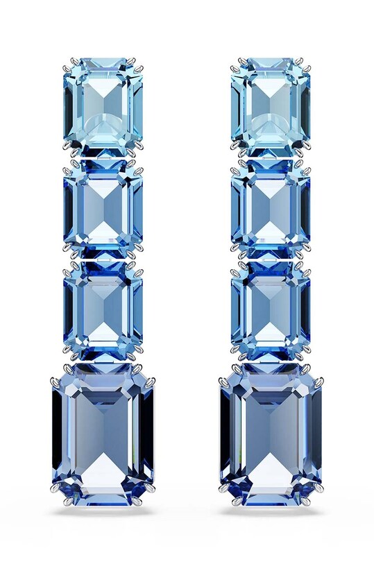 Swarovski kolczyki MILLENIA kryształ Swarovskiego niebieski 5696516