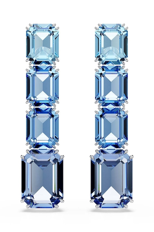 Náušnice Swarovski MILLENIA krystal Swarovski modrá 5696516