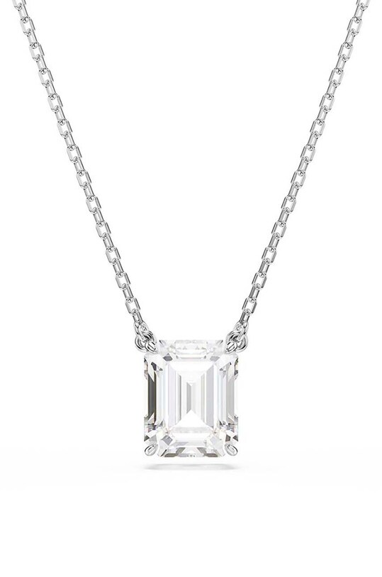 Swarovski colier STILLA Cristal Swarovski argintiu 5693405