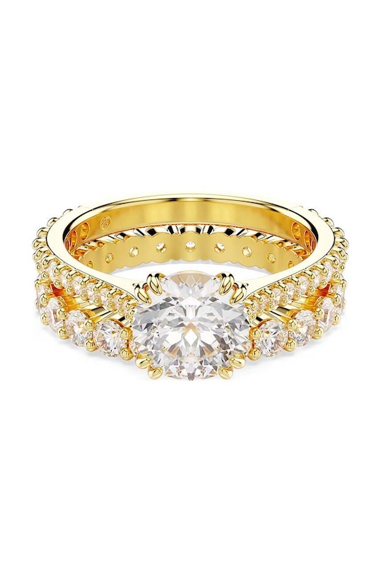Swarovski pierścionek STILLA kryształ Swarovskiego złoty 5693507