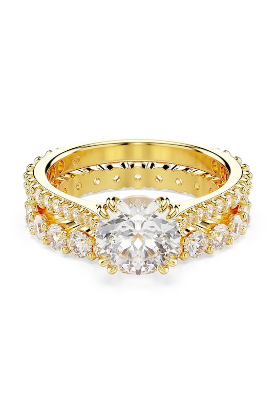 Prsteň Swarovski STILLA 2-pak Swarovski krištáľ zlatá 5693509