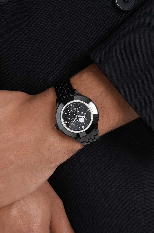 Аксесуари Годинник Swarovski OCTEA MOON 5677497 чорний