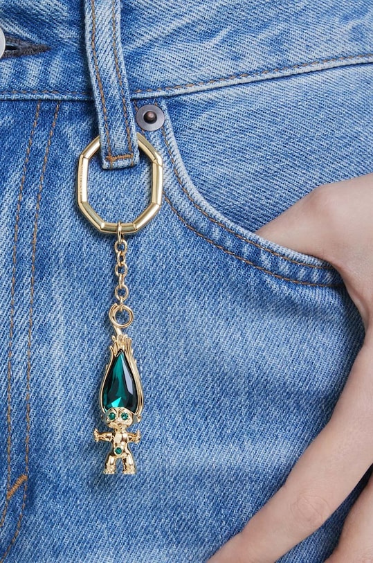 Swarovski breloc GOOD LUCK TROLLS 5696147 aur AW24