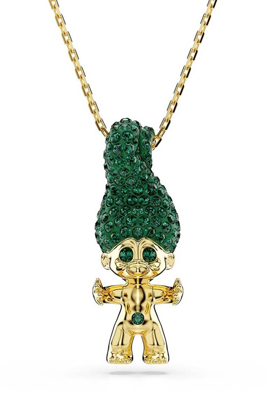 Náhrdelník Swarovski GOOD LUCK TROLLS krystal Swarovski zlatá 5691939