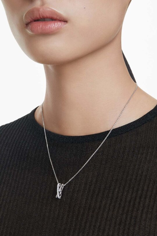 Swarovski colier HYPERBOLA 5689723 argintiu AW24