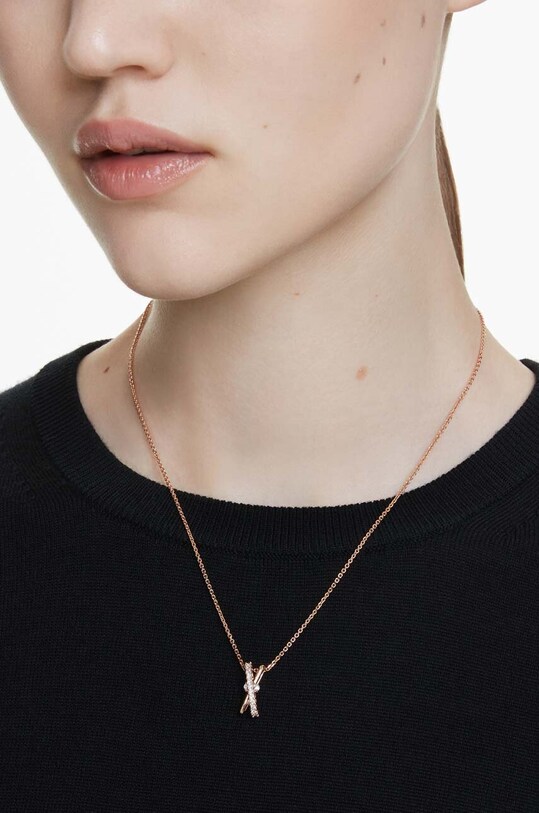 Náhrdelník Swarovski HYPERBOLA 5689788 zlatá AW24