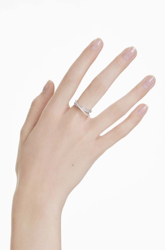 Prstýnek Swarovski HYPERBOLA 5691228 stříbrná AW24