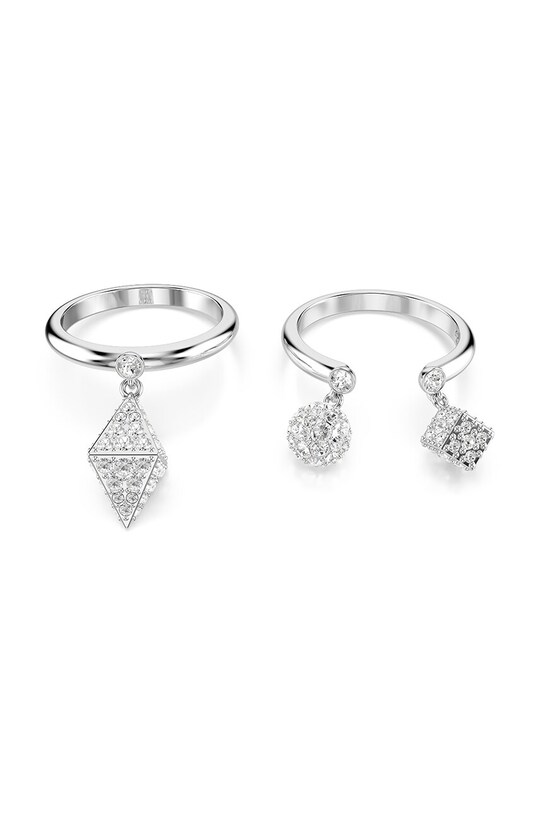 Перстень Swarovski DEXTERA 2-pack срібний 5701829