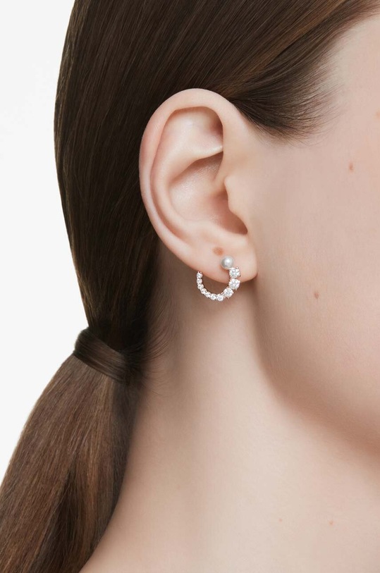 Náušnice Swarovski MATRIX 5692264 zlatá AW24